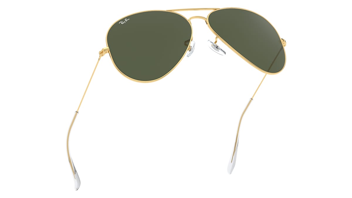 Gafas de Sol AVIATOR LARGE METAL II en Oro y Verde - RB3026 | Ray 