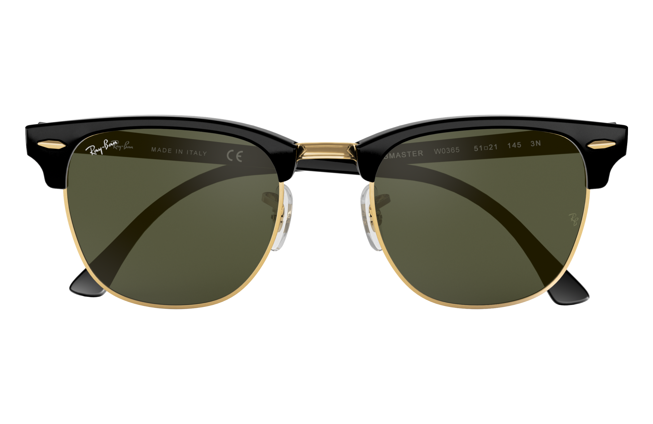 Ray-Ban Clubmaster Classic RB3016 Black 