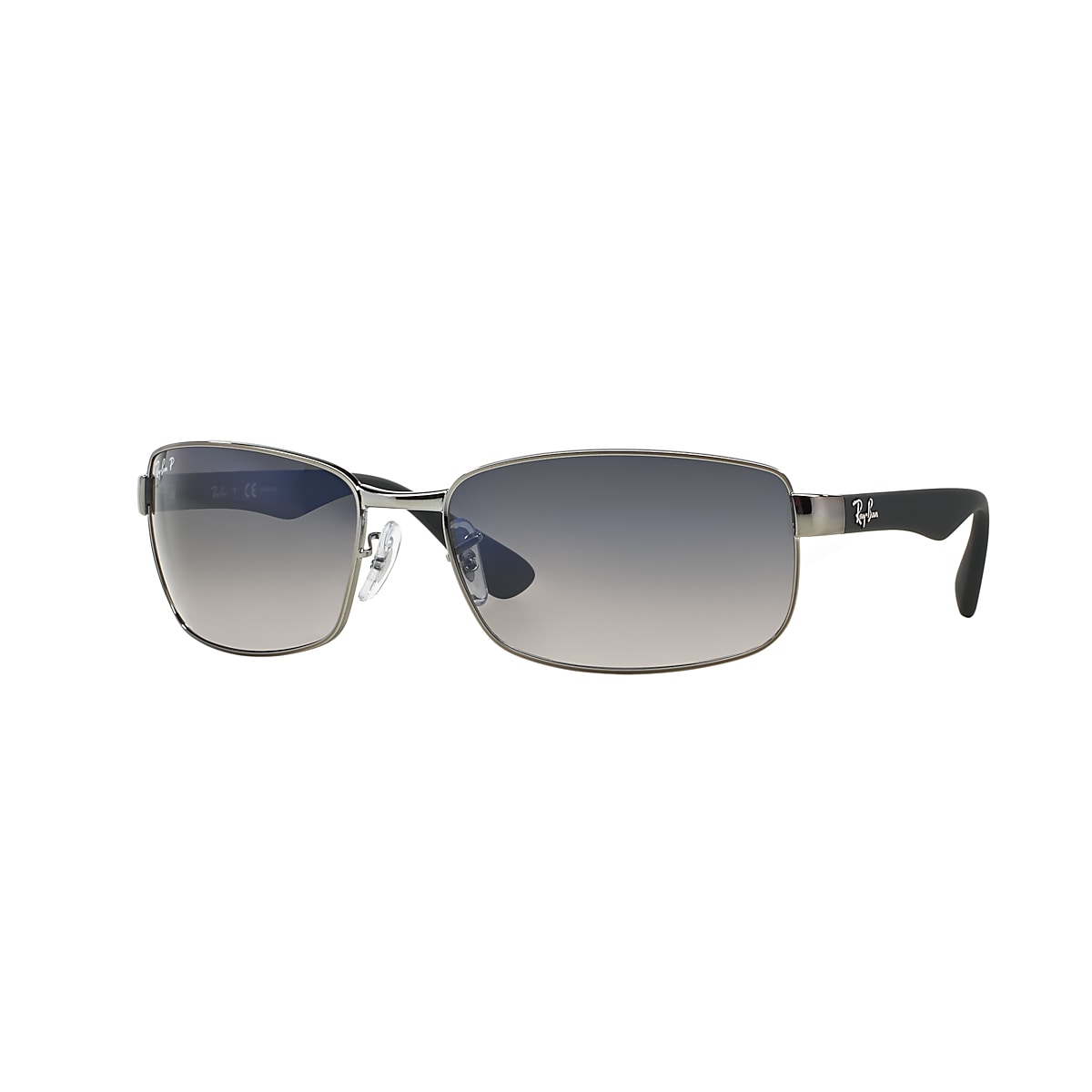 RB3478 Sunglasses in Gunmetal and Blue/Grey - RB3478 | Ray RB3478 Sunglasses in Gunmetal and Blue/Grey - RB3478 | Ray