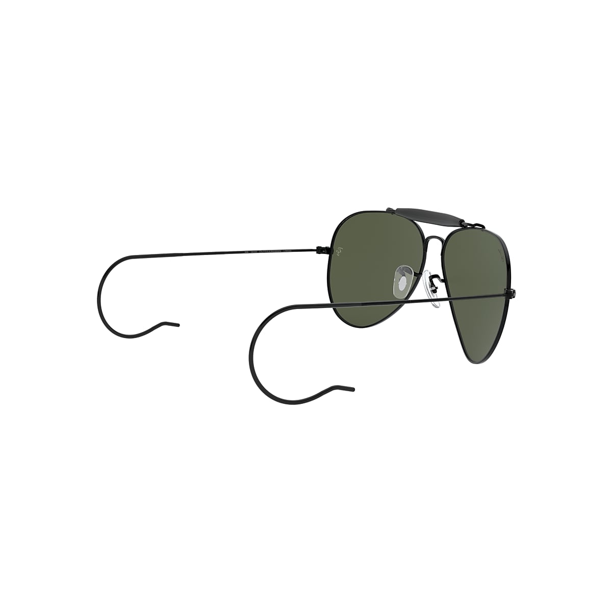 OUTDOORSMAN Sunglasses in Black and Green - RB3030 | Ray-Ban® US