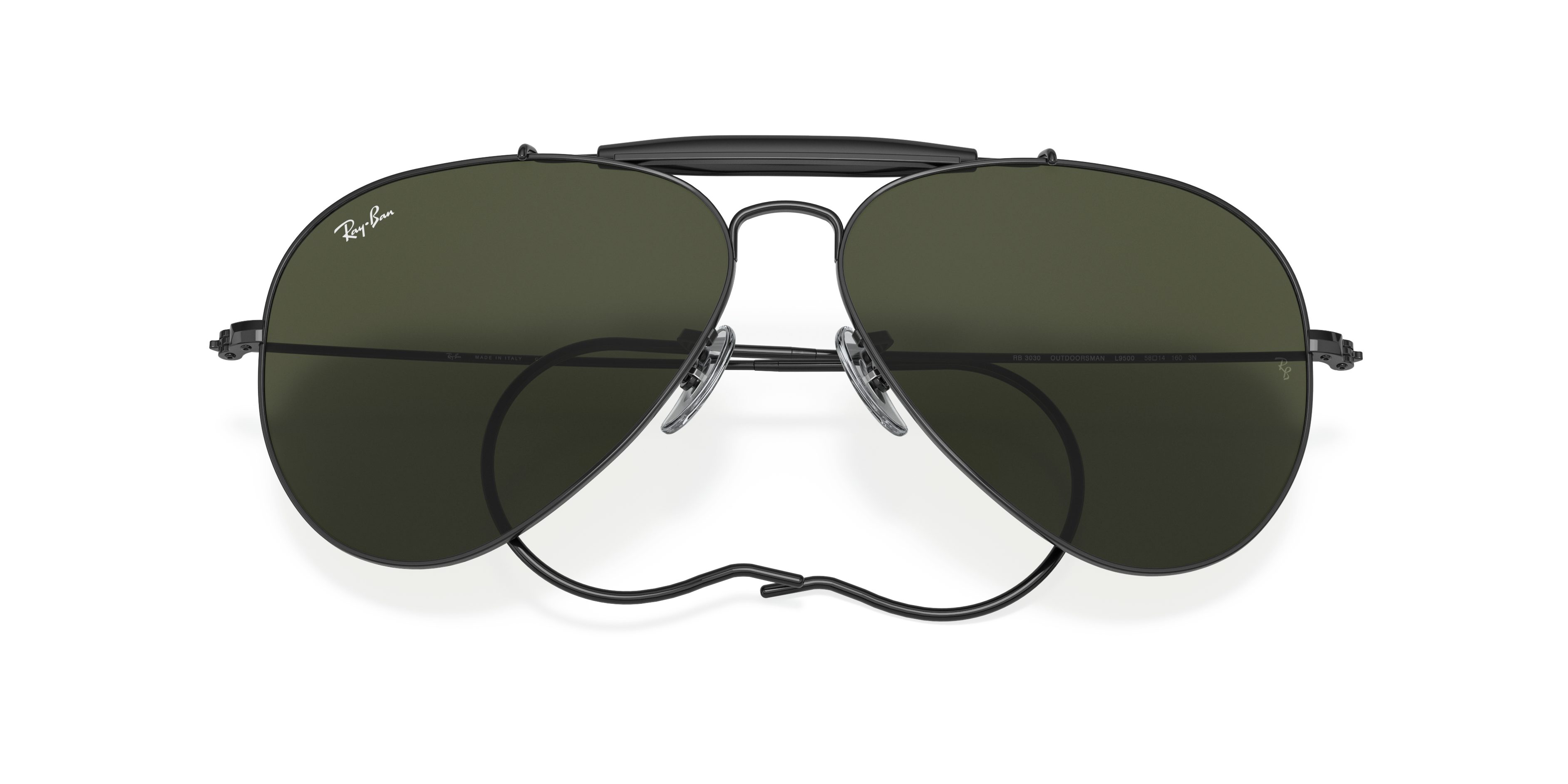 ray ban outdoorsman sizes