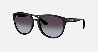 BRAD Sunglasses in Rubber Black and Grey Gradient - RB4170 