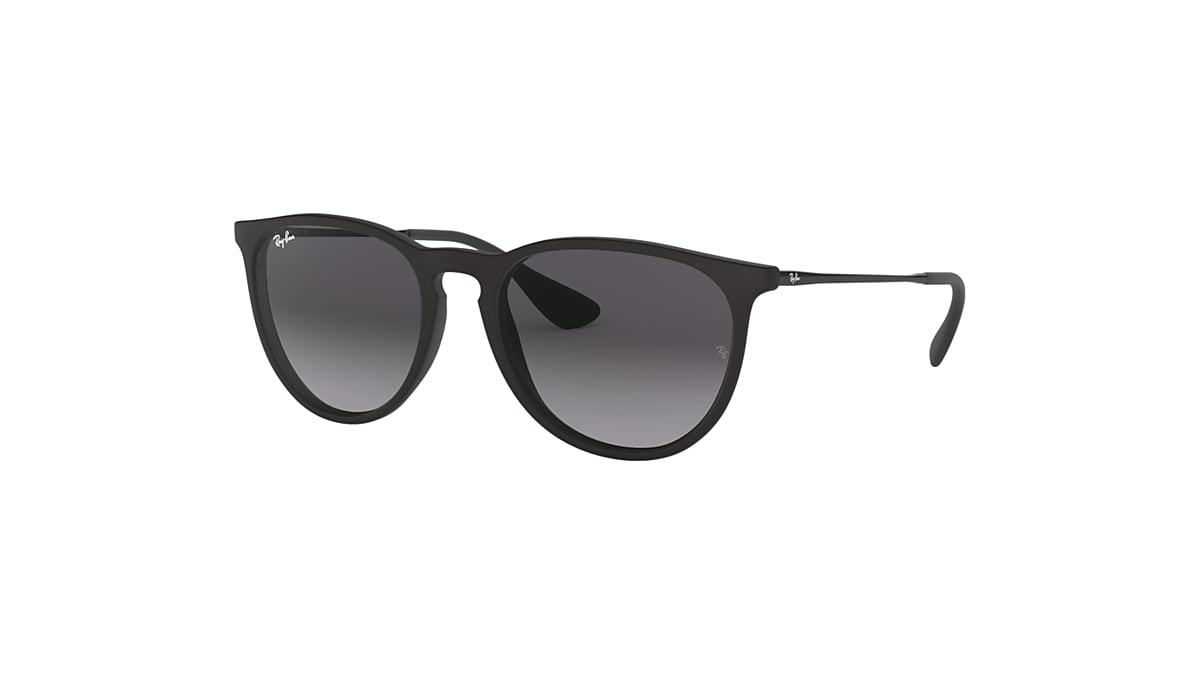 koolhydraat moeilijk kubiek Erika Classic Sunglasses in Black and Grey | Ray-Ban®