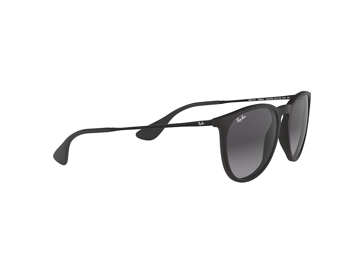 Herself magnification aloud Erika Classic Sunglasses in Black and Grey | Ray-Ban®