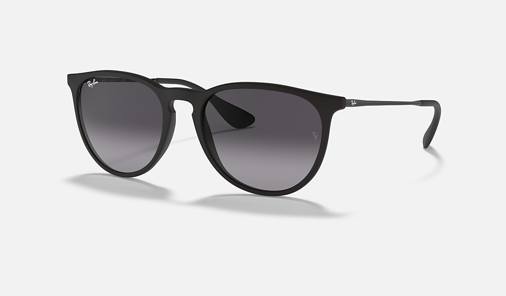 Boek Montgomery zwaard Erika Classic Sunglasses in Black and Grey | Ray-Ban®