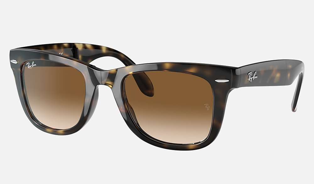 WAYFARER FOLDING CLASSIC Sunglasses in Light Havana and 