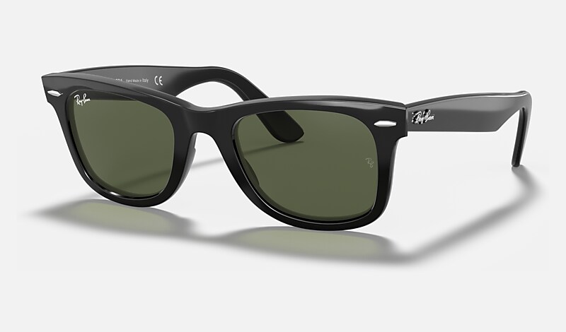 ORIGINAL WAYFARER CLASSIC Sunglasses in Black and Green - RB2140F ...