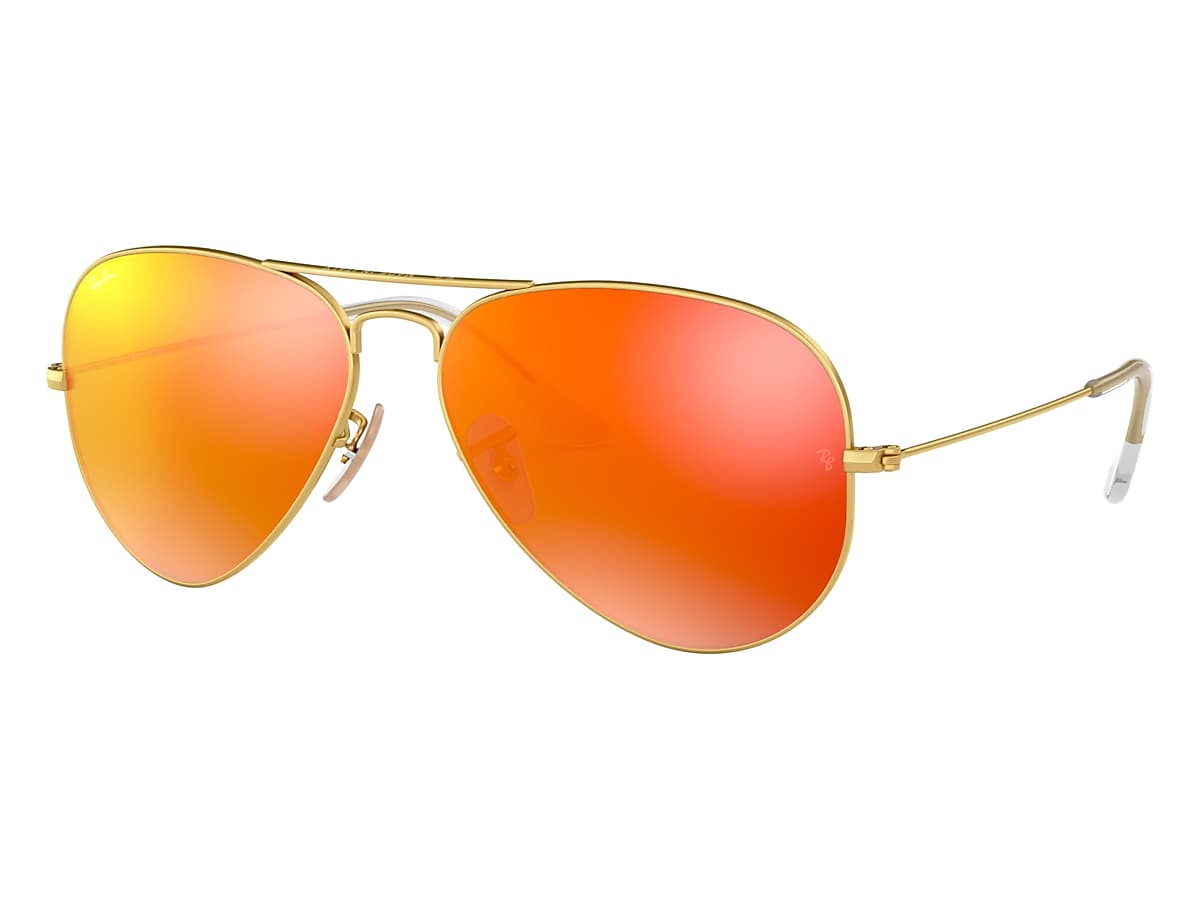 レイバン公式ストア】 Ray-Ban® AVIATOR FLASH LENSES サングラス 