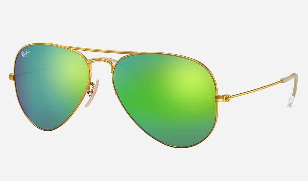 Ray Ban Aviator Flash Lenses Rb3025 Gold Metal Green Lenses 0rb 1962 Ray Ban Eu