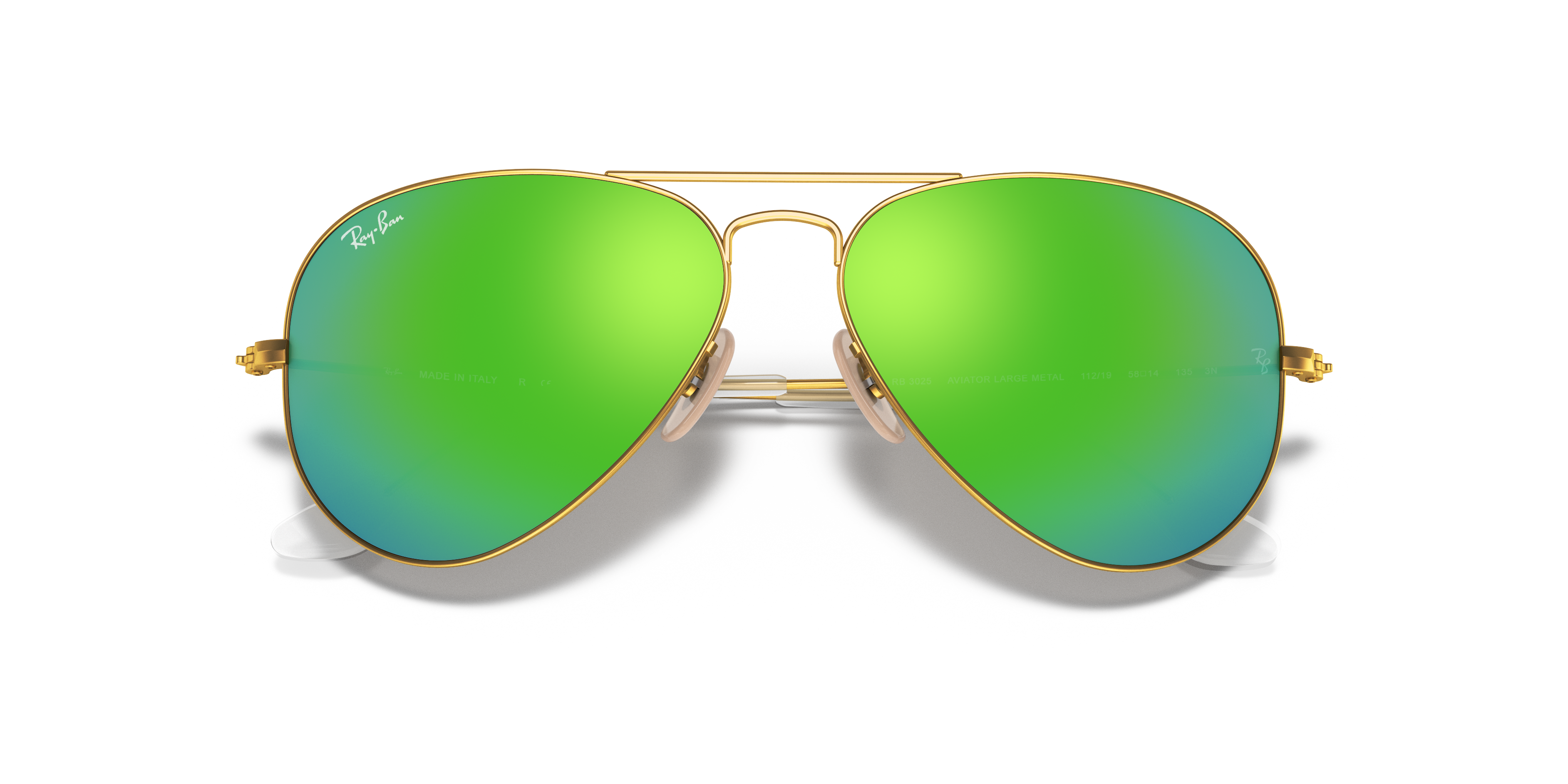 ray ban green flash polarized