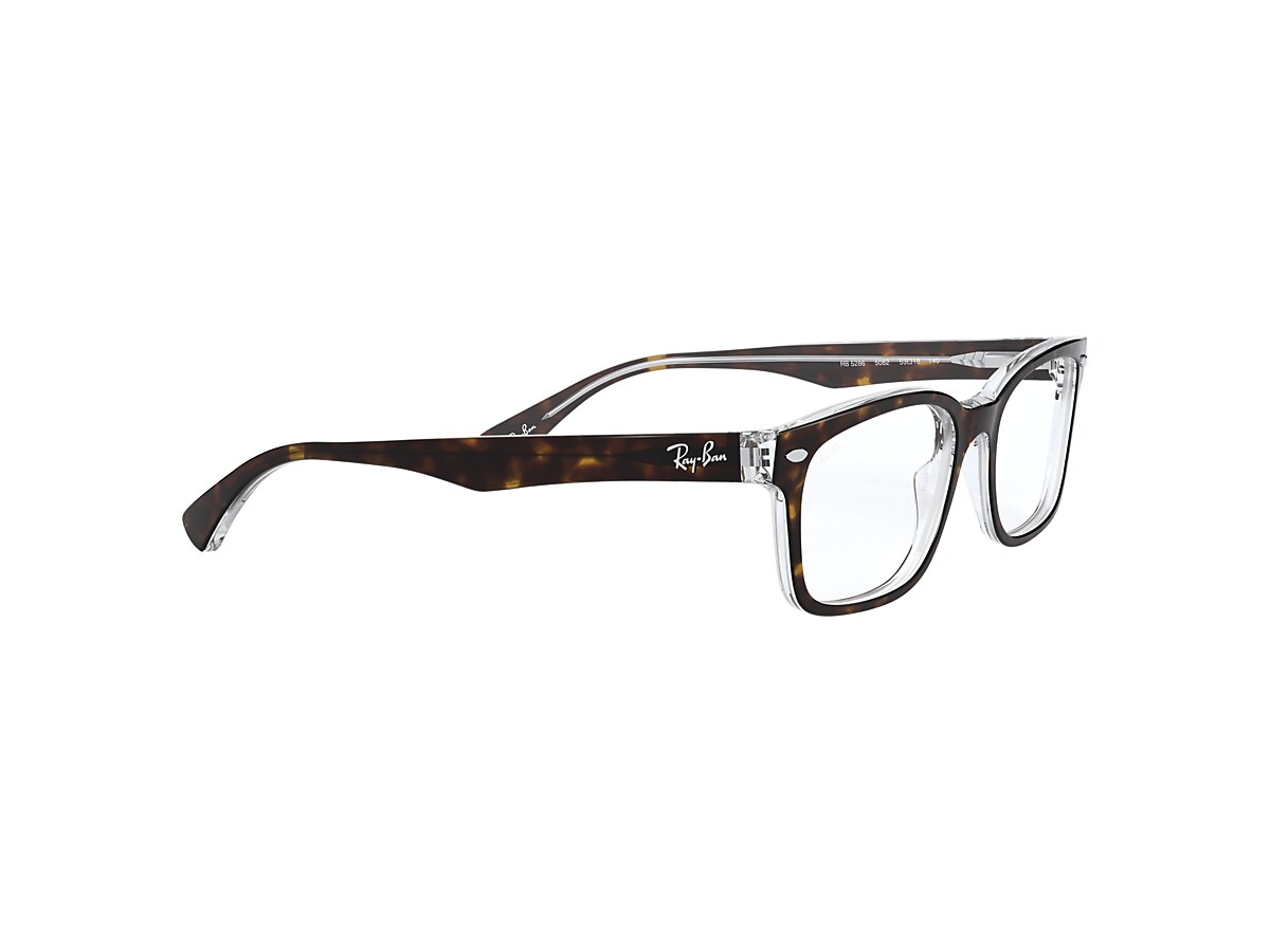 Rb5286 Optics Eyeglasses with Havana On Transparent Frame | Ray-Ban®
