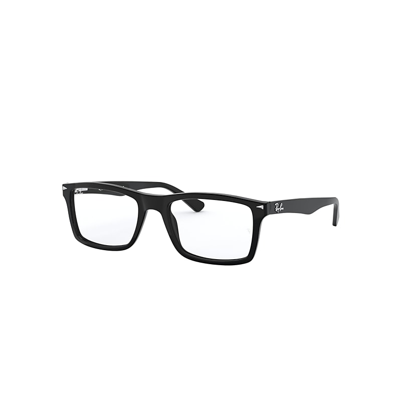 Ray-Ban Rb5287 Optics Eyeglasses Black Frame Clear Lenses 54-18