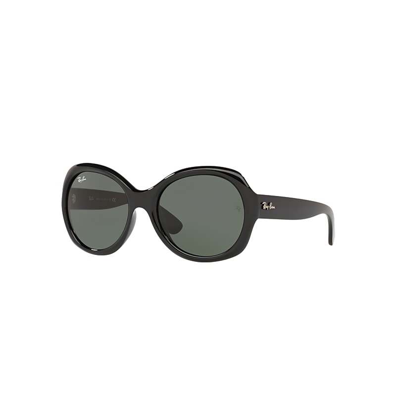 Ray-Ban Rb4191 Sunglasses Black Frame Green Lenses 57-19