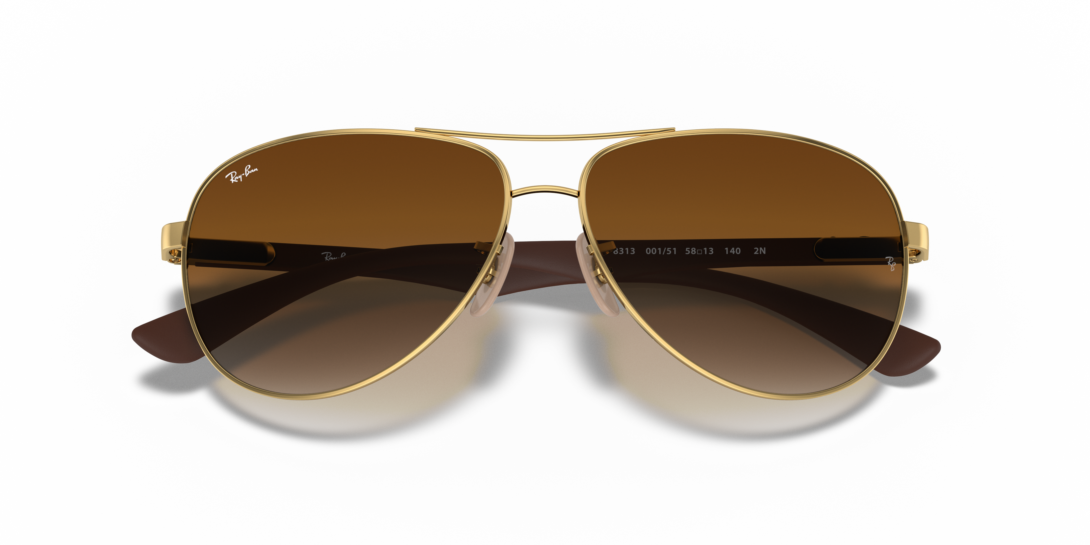 ray ban 8313 gold