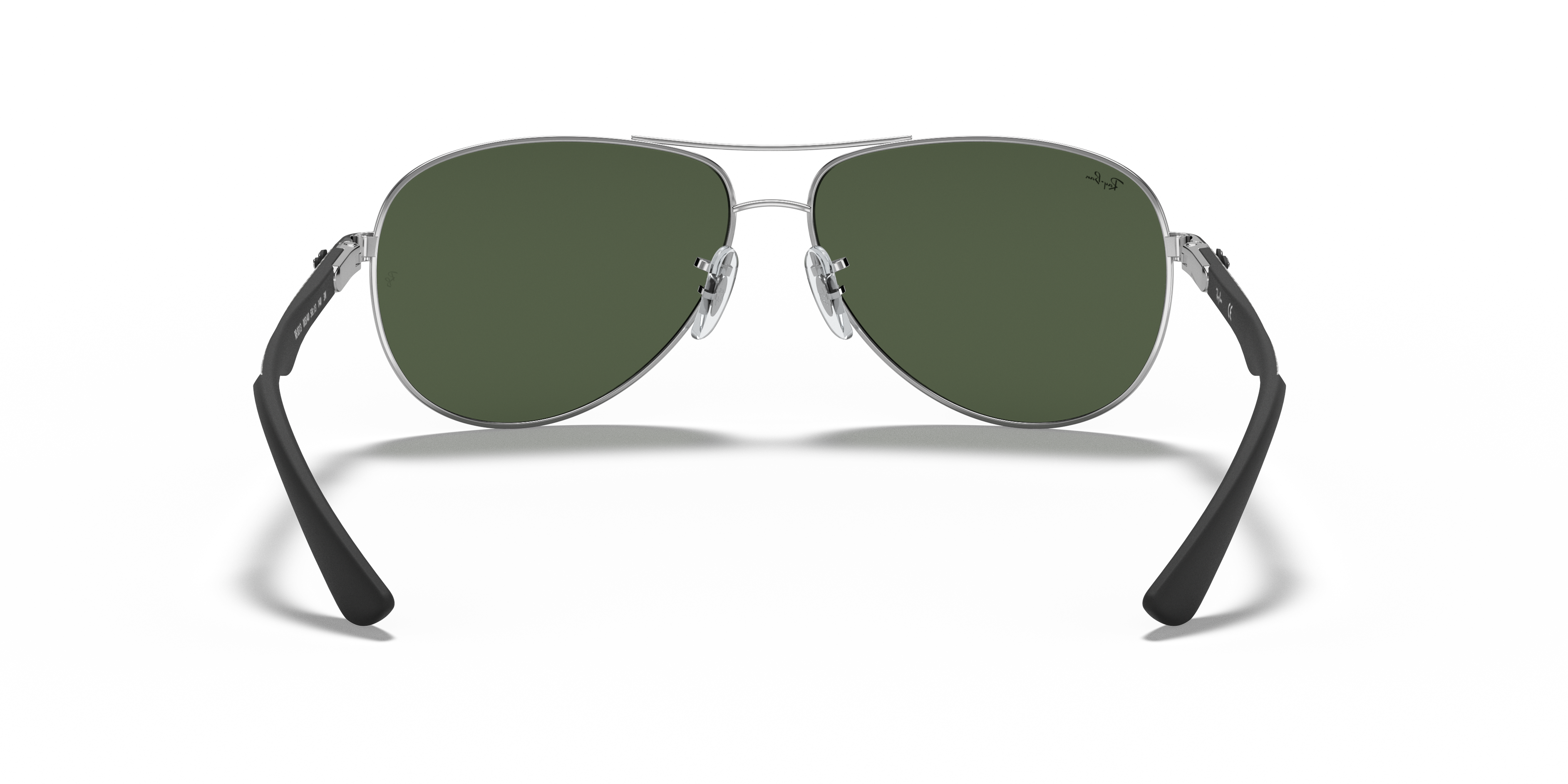Carbon Fibre Sunglasses in Silver and Silver | Ray-Ban®
