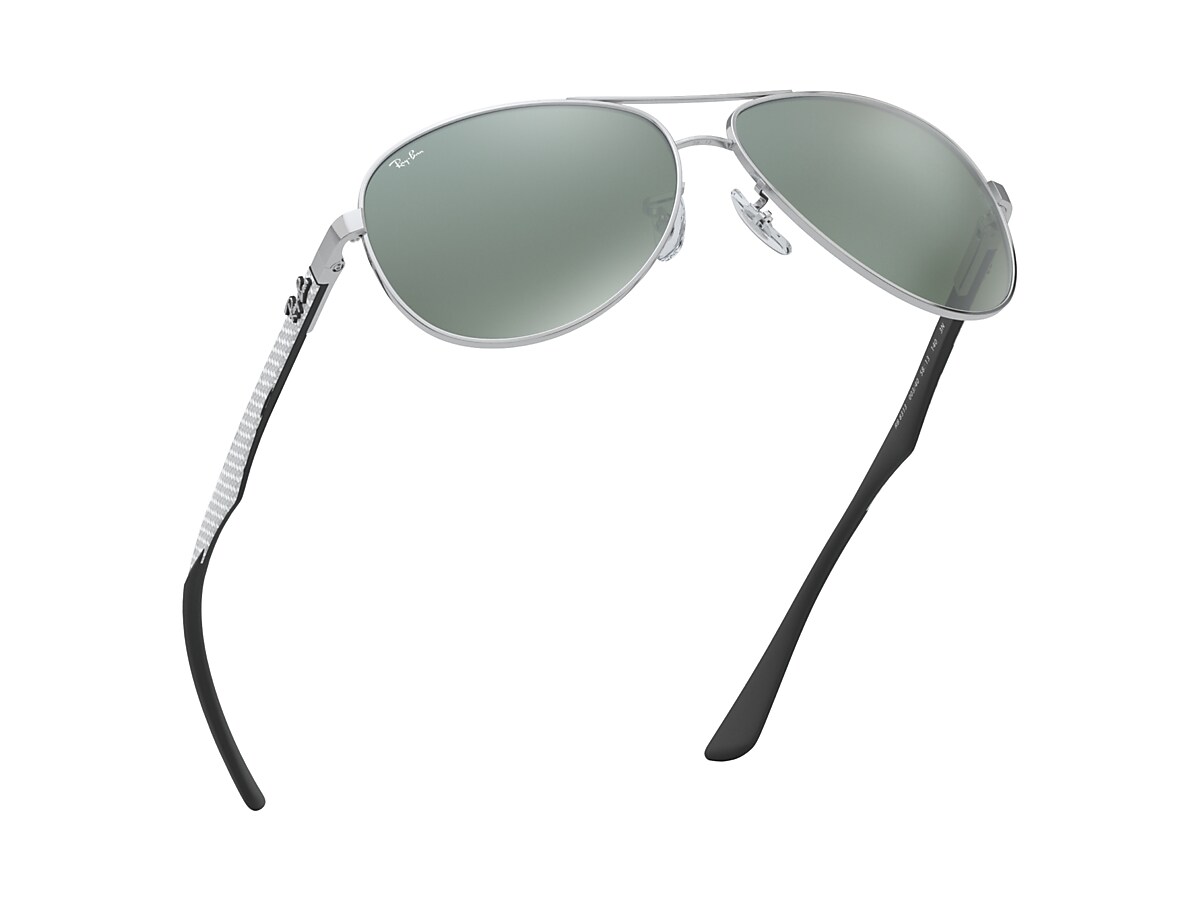 CARBON FIBRE Sunglasses in Silver and Silver - RB8313 | Ray-Ban® US