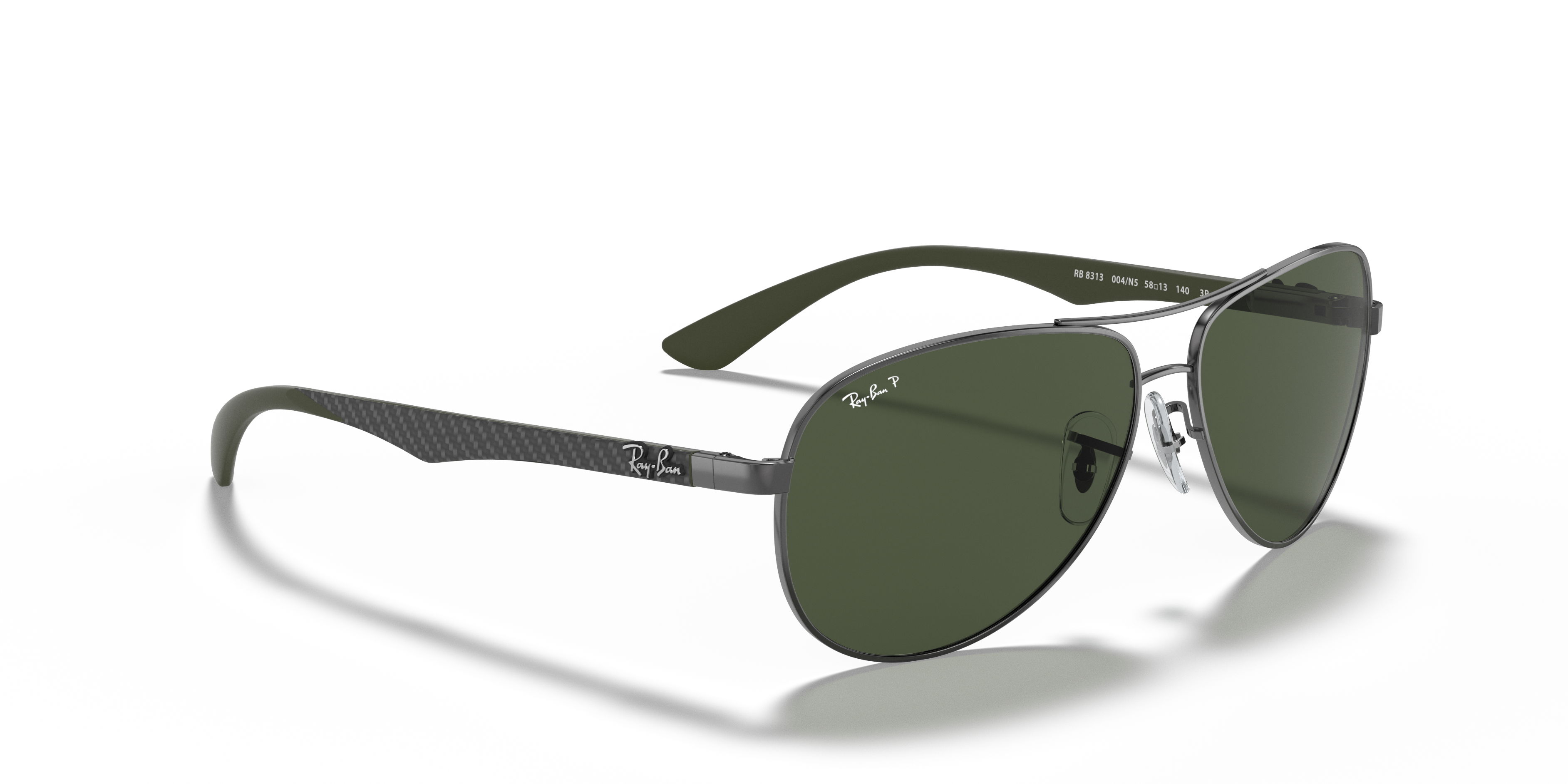 ray ban carbon aviator