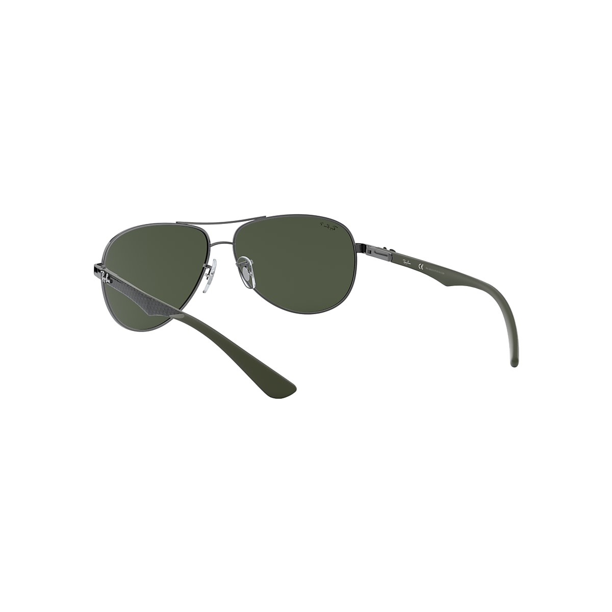 CARBON FIBRE Sunglasses in Gunmetal and Green - RB8313 | Ray-Ban® US