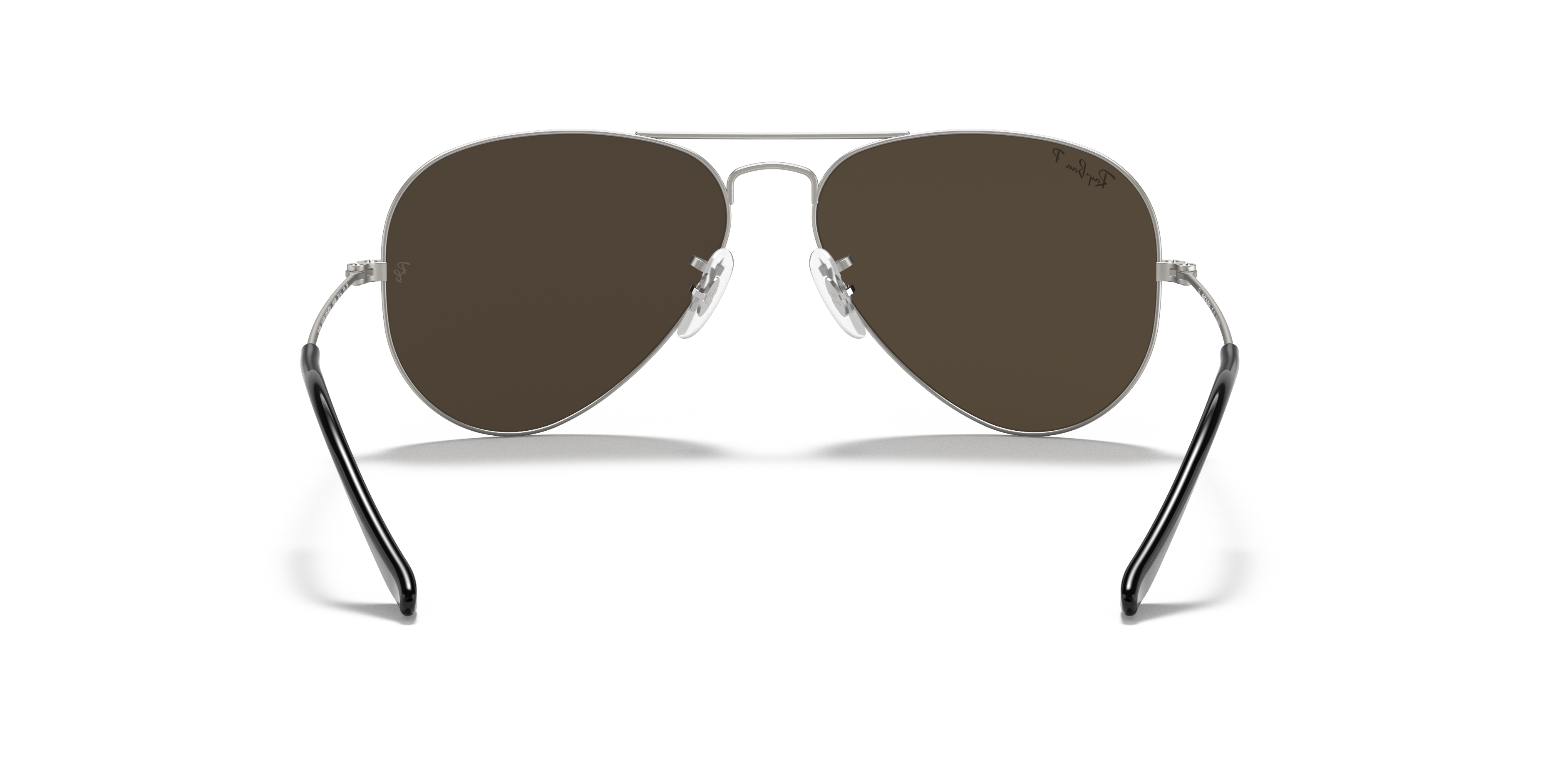 ray ban brown silver mirror