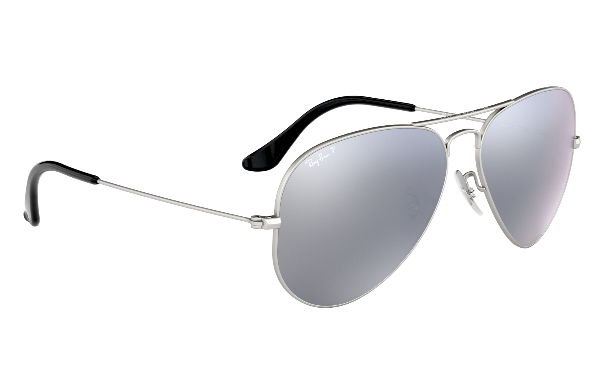 Lunettes de soleil PILOTES LUNETTES aviateur lunettes lunettes miroir argent titrée 