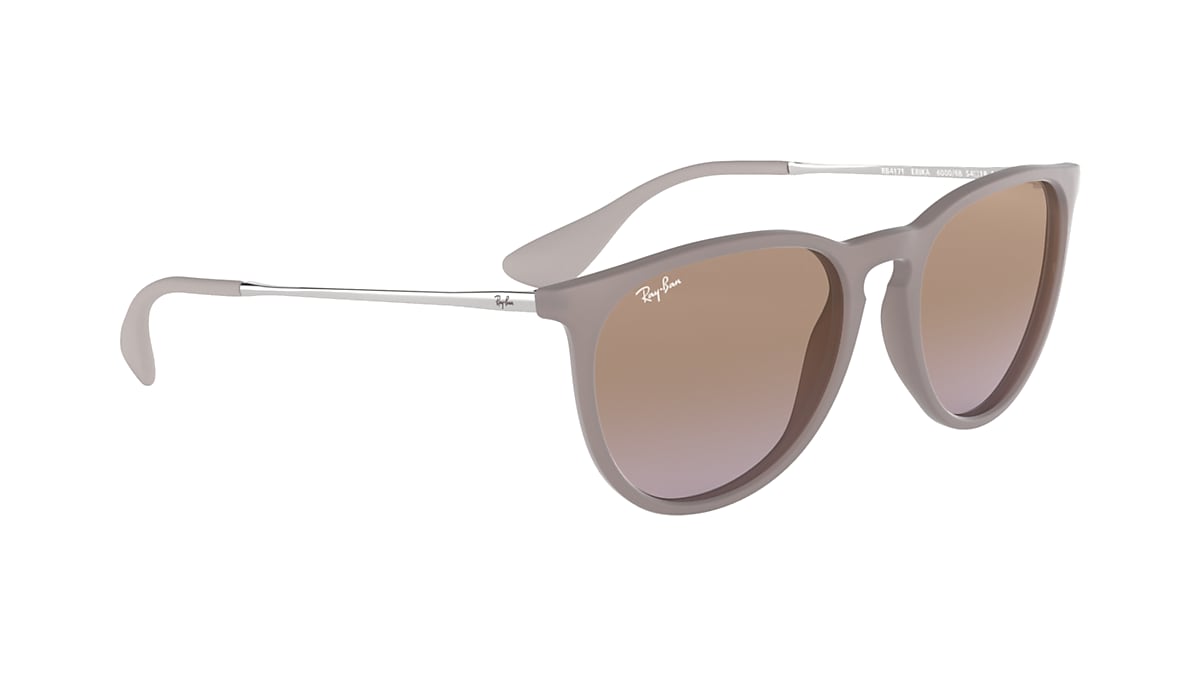 ERIKA CLASSIC Sunglasses in Dark Sand and Brown/Violet