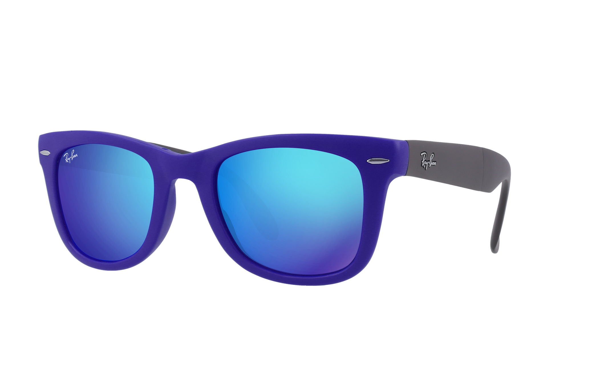 ray ban sunglasses in blue colour