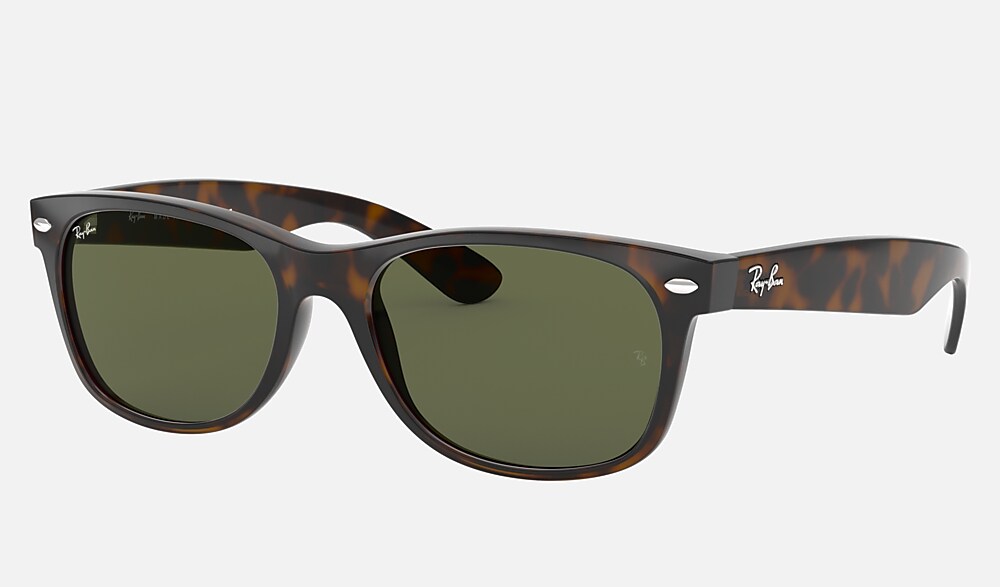NEW WAYFARER CLASSIC Sunglasses in Tortoise and Green 