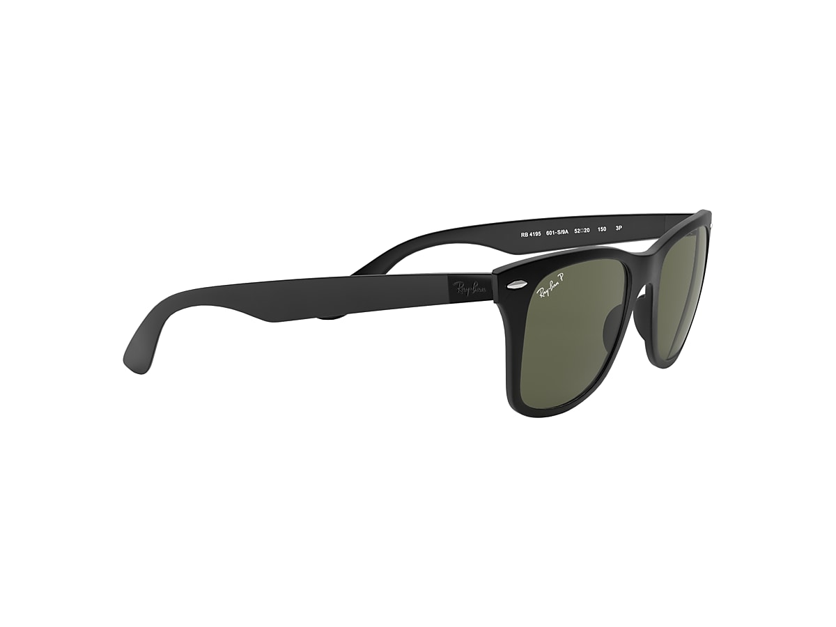 Wayfarer Liteforce Sunglasses in Black and Green | Ray-Ban®