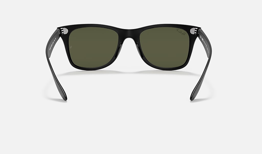 Wayfarer Liteforce Sunglasses in Black and Green | Ray-Ban®