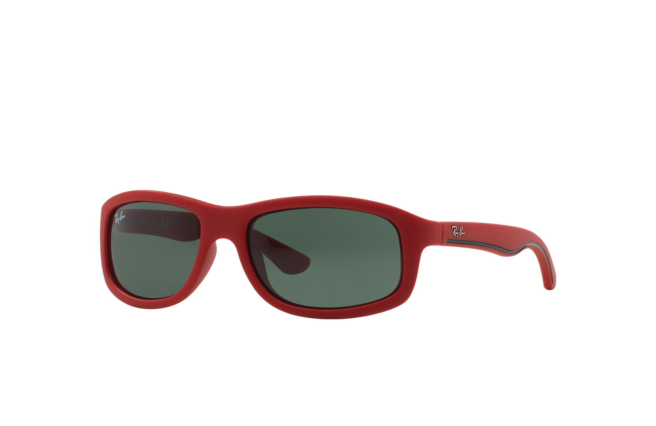 matte red sunglasses