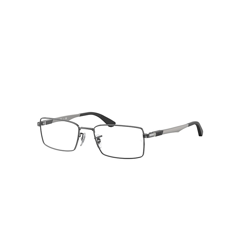 Ray-Ban Rb6275 Eyeglasses Gunmetal Frame Clear Lenses 52-17