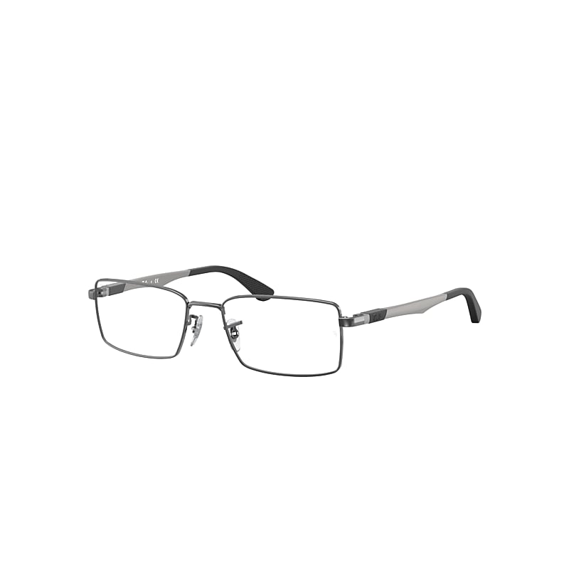 Ray-Ban Rb6275 Optics Eyeglasses Gunmetal Frame Clear Lenses 54-17