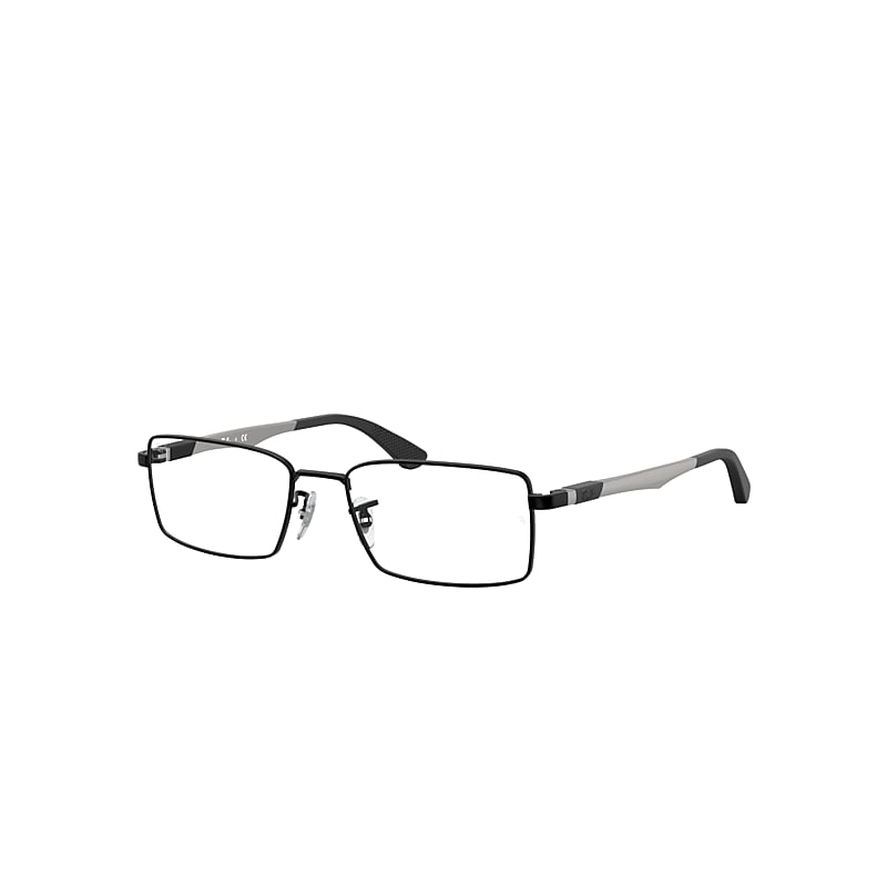 Ray-Ban Rb6275 Eyeglasses Black Frame Clear Lenses 52-17