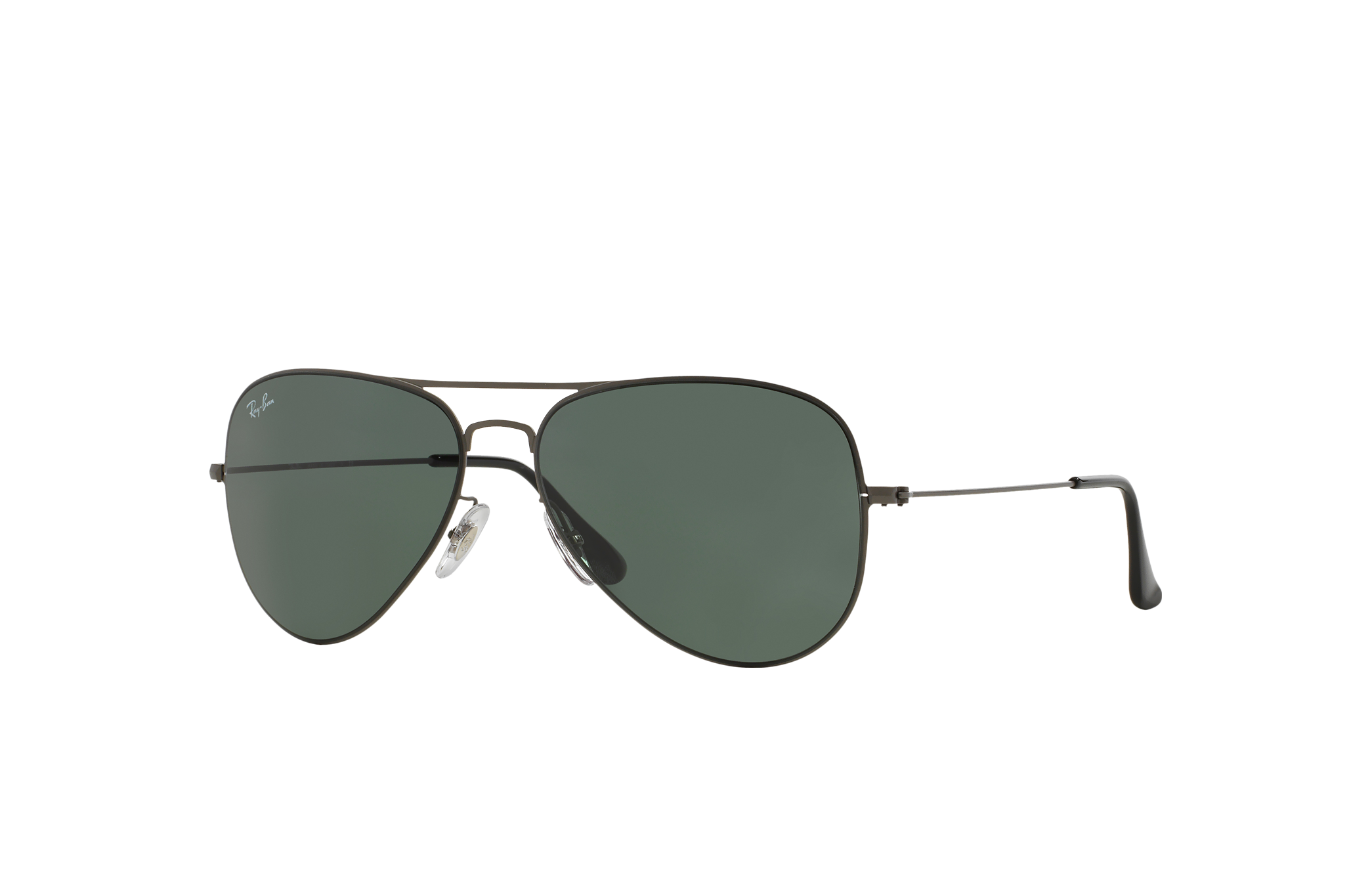 ray ban flat metal aviator