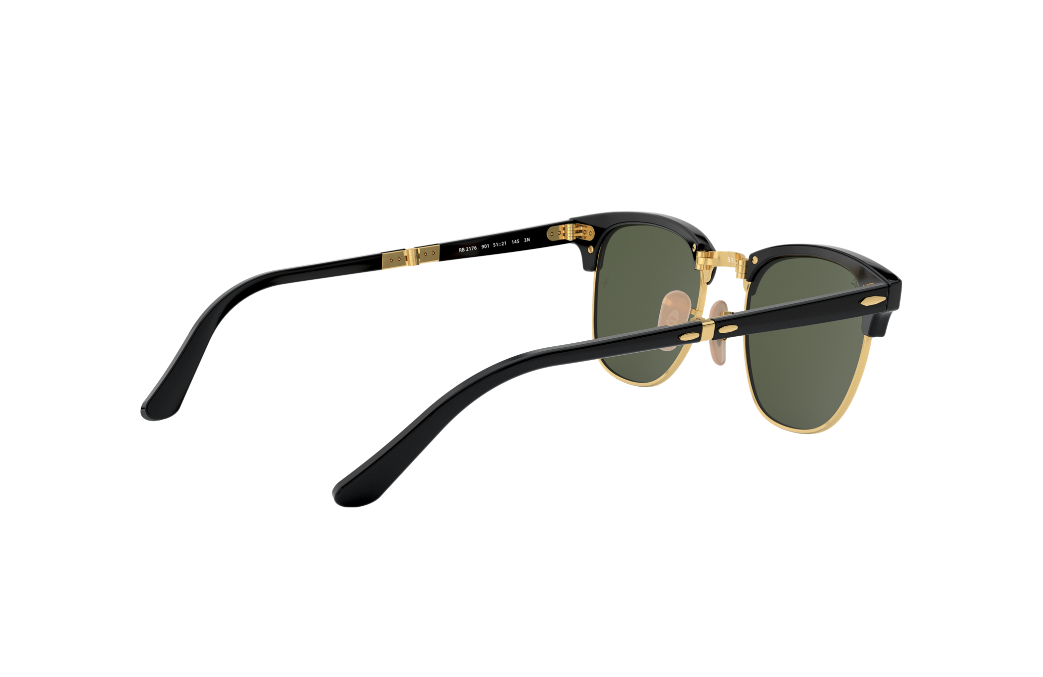 Ray-Ban RB2176 - Folding Clubmaster Sunglasses | FramesDirect.com