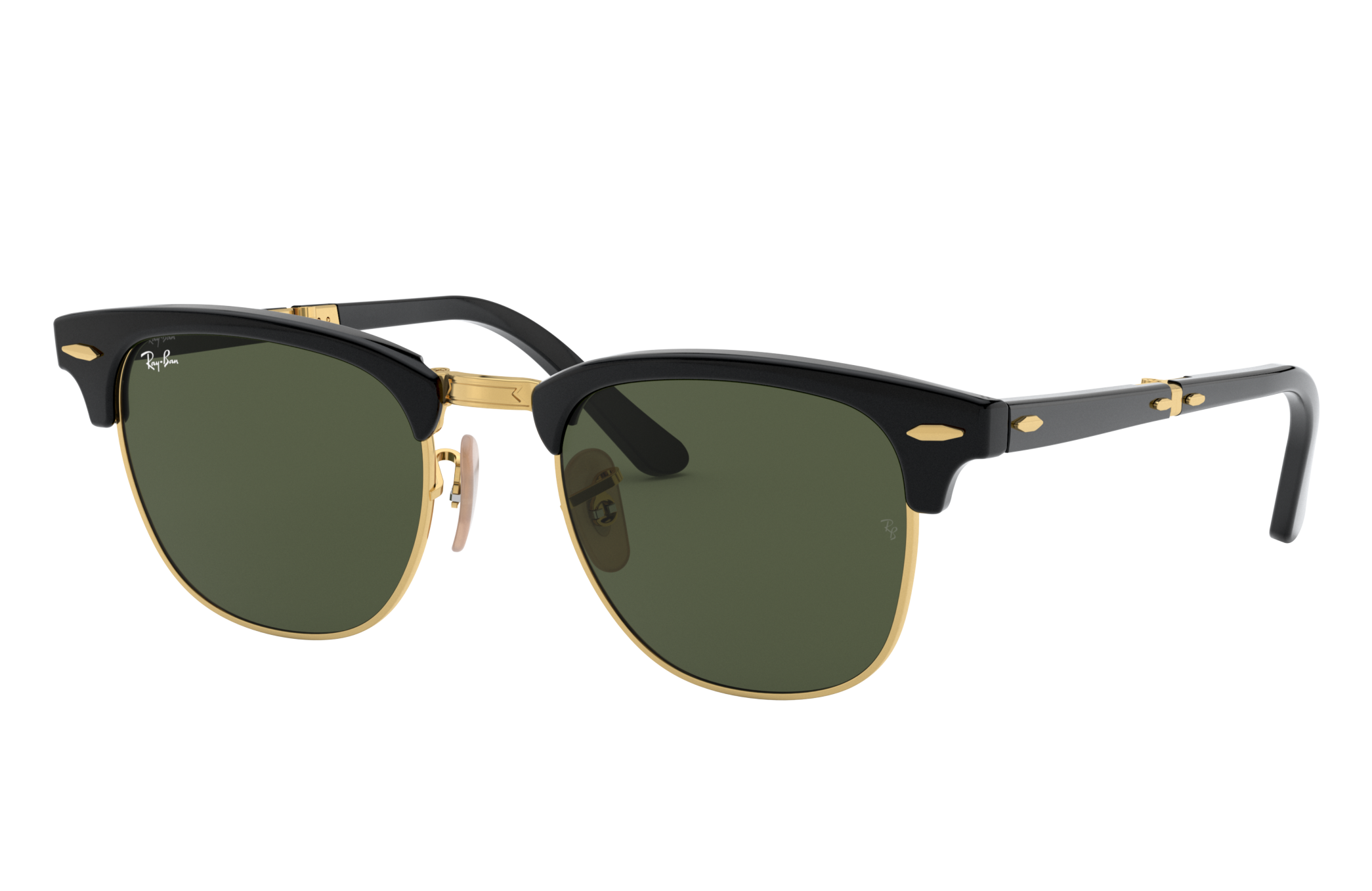 RB4105 Wayfarer Folding Sunglasses Black | SmartBuyGlasses USA