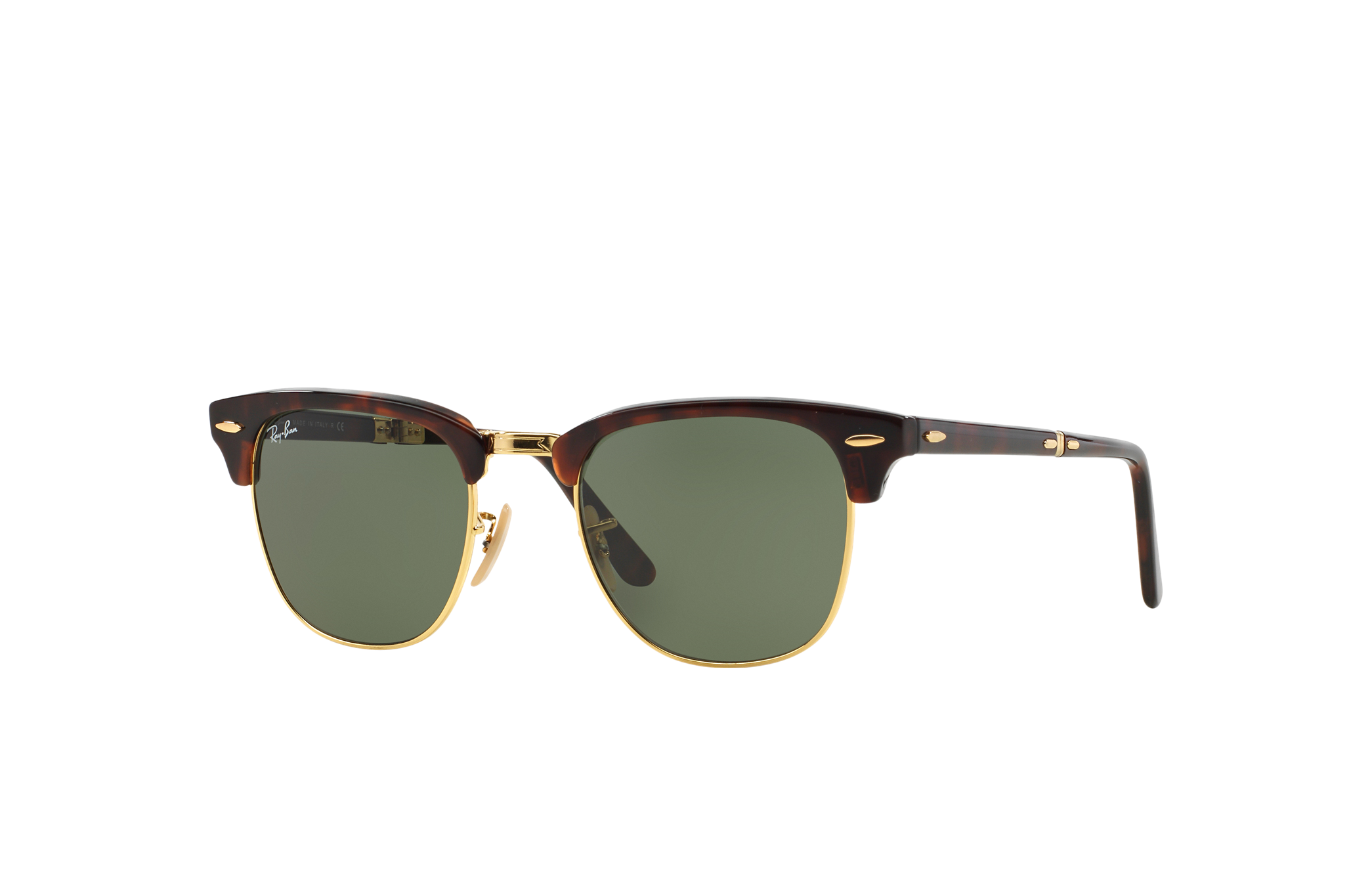 ray ban clubmaster folding tortoise