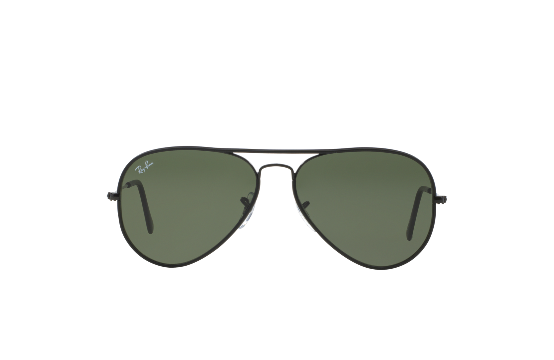 Aviator Full Color Sunglasses in Black 