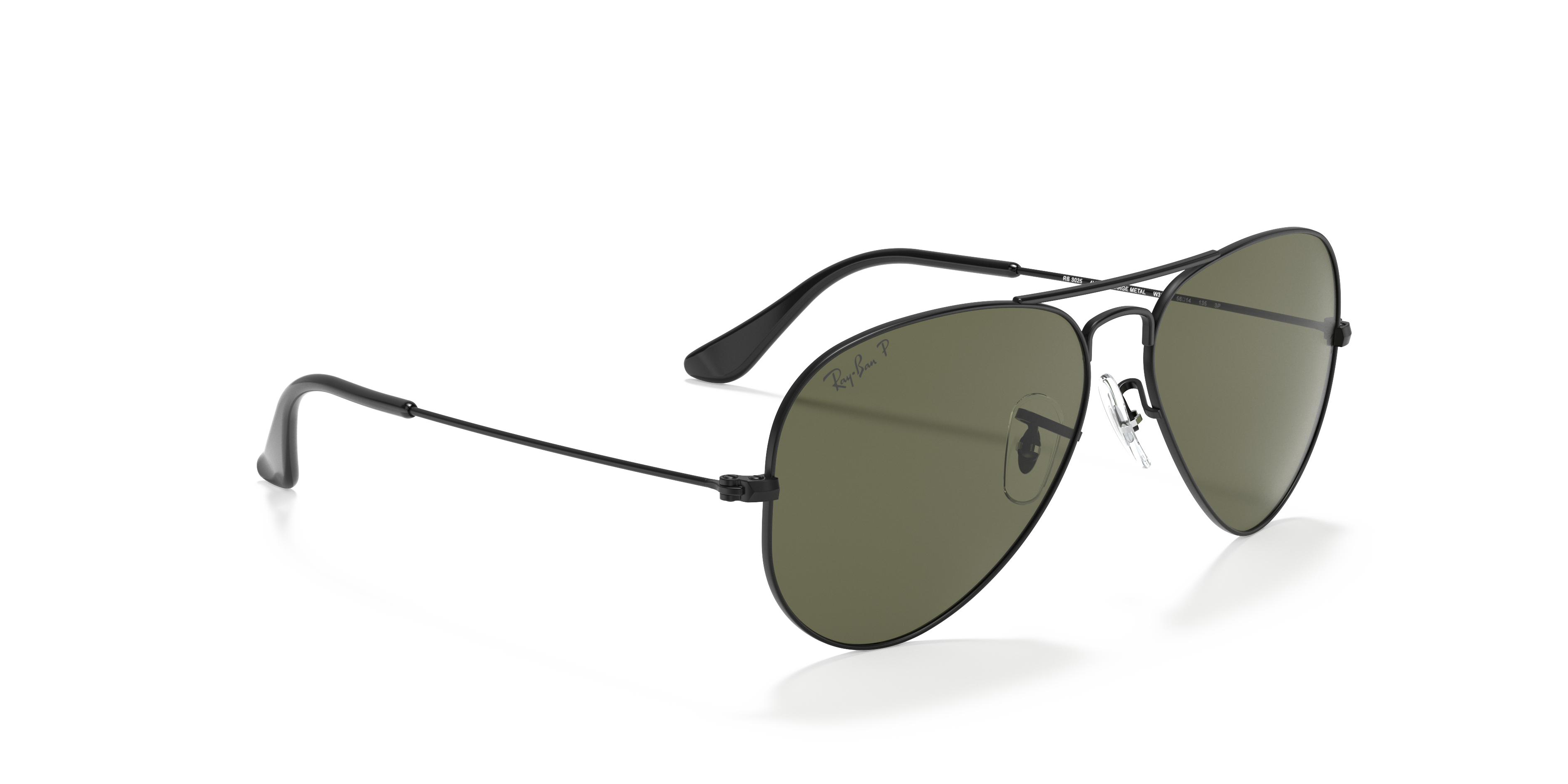 ray ban matte aviator sunglasses