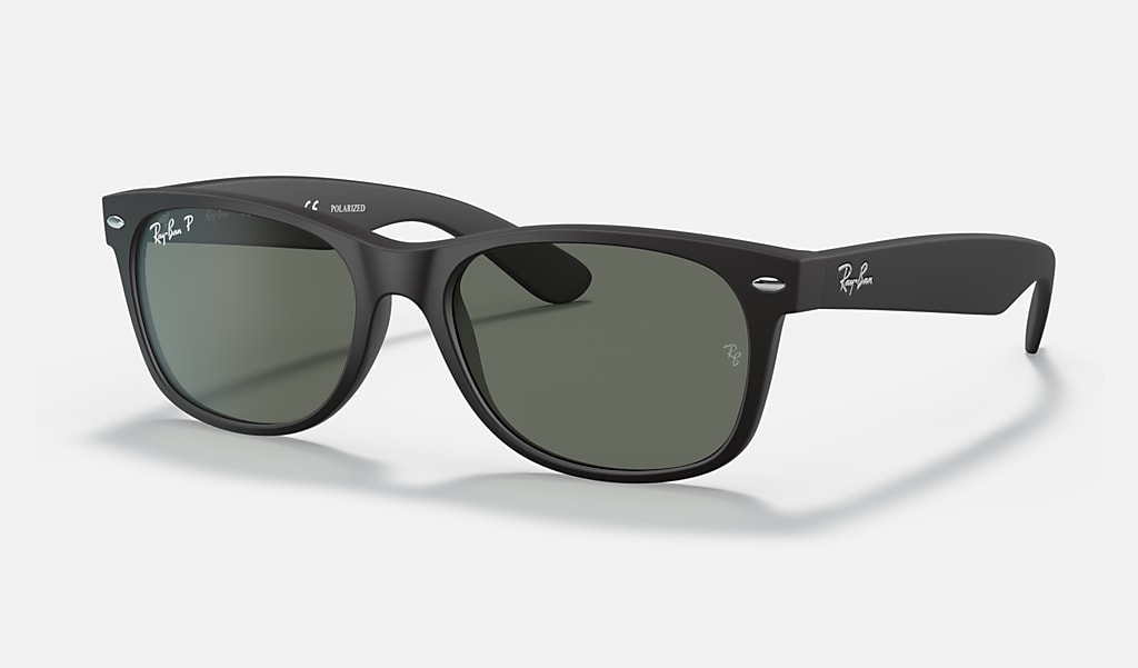 Regelen Weglaten brandstof New Wayfarer Classic Sunglasses in Black and Green | Ray-Ban®