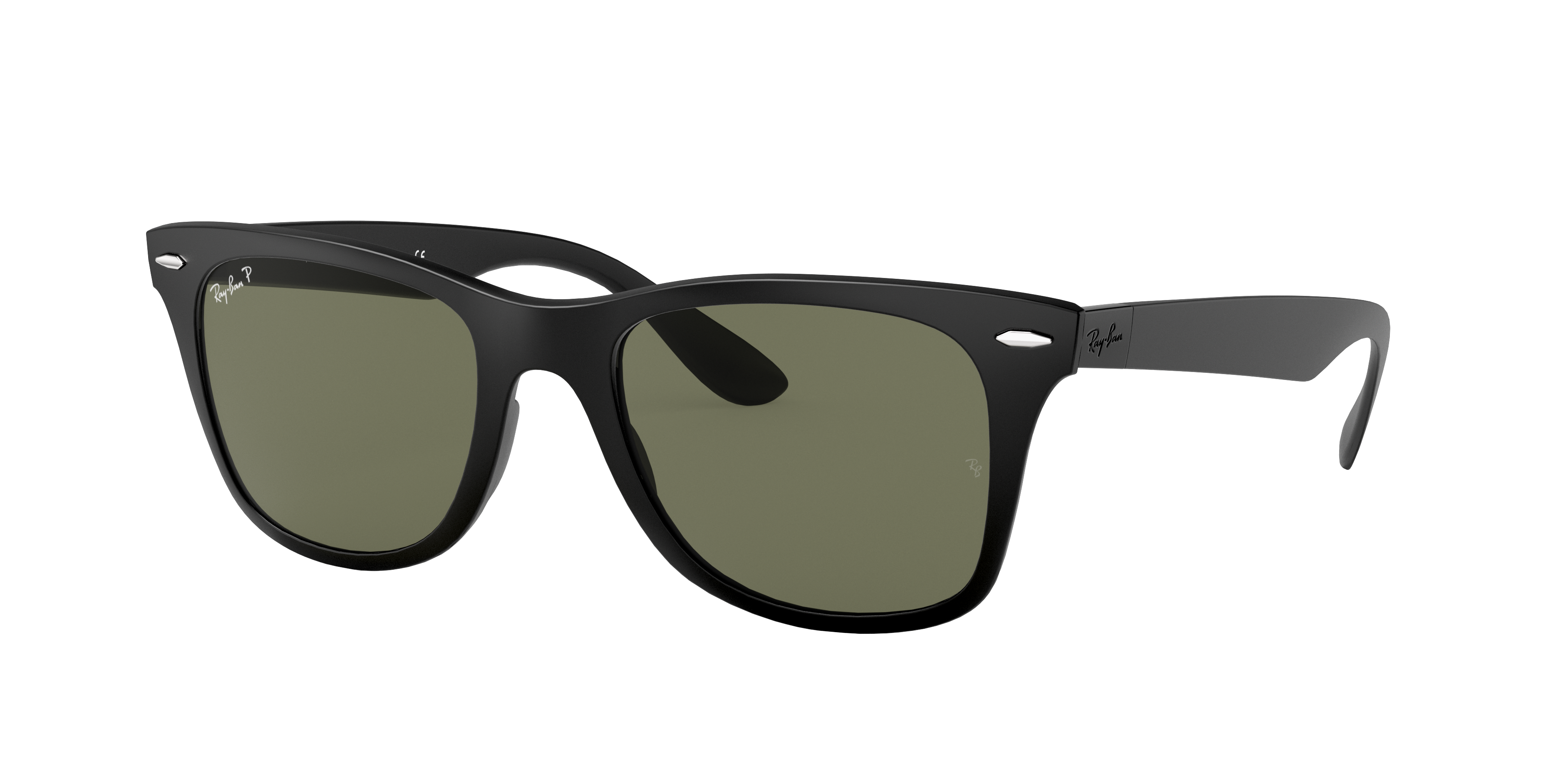 レイバン公式ストア】 Ray-Ban® Wayfarer（ウェイファーラー）ライトフォース サングラス | ブラック X グリーン