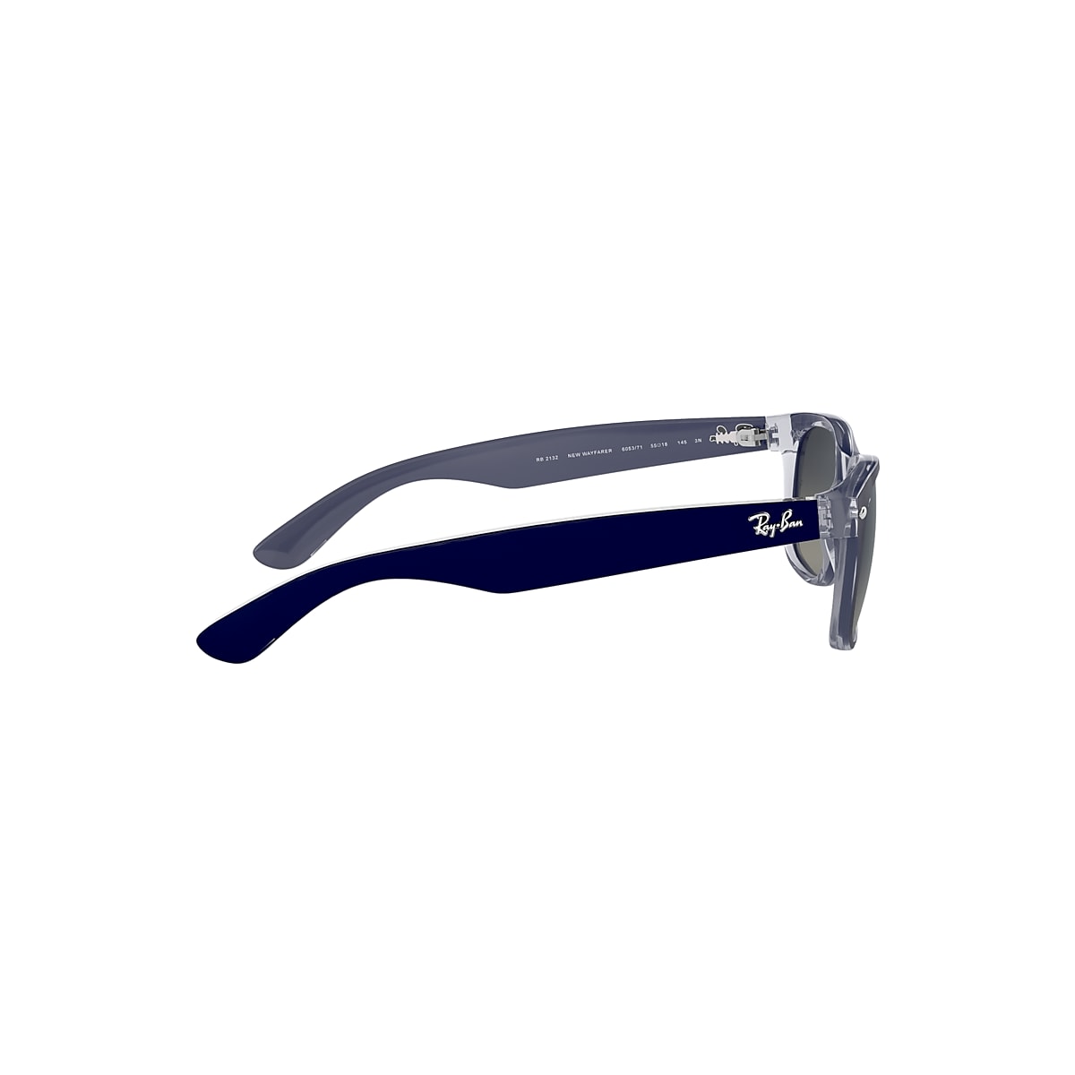 NEW WAYFARER COLOR MIX Sunglasses in Blue and Grey - RB2132