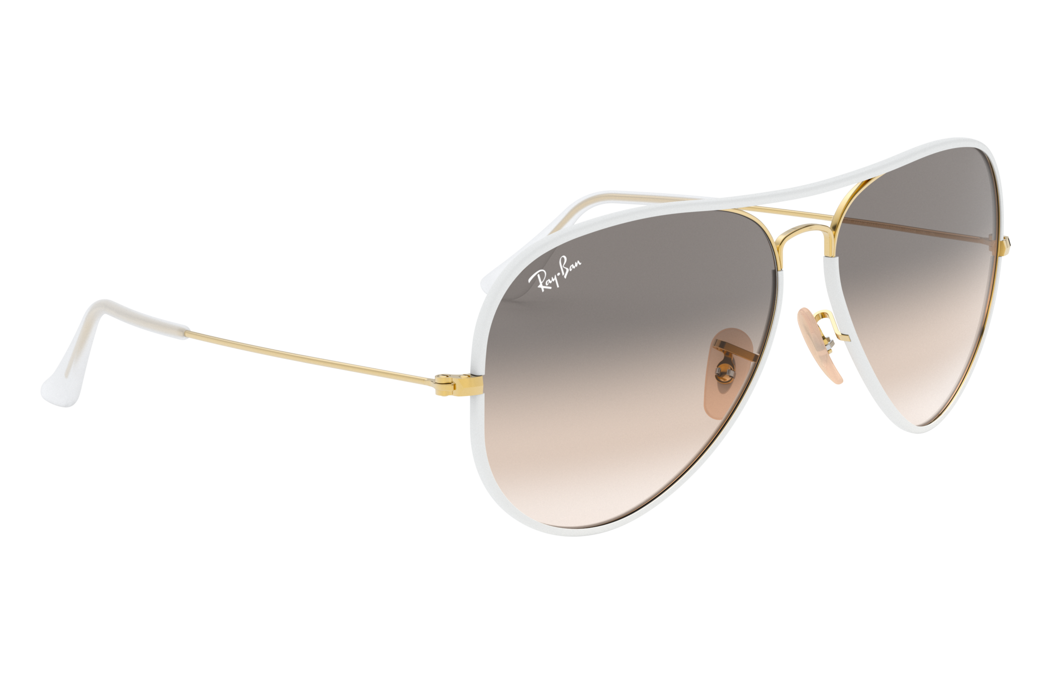 ray ban sunglasses white frame