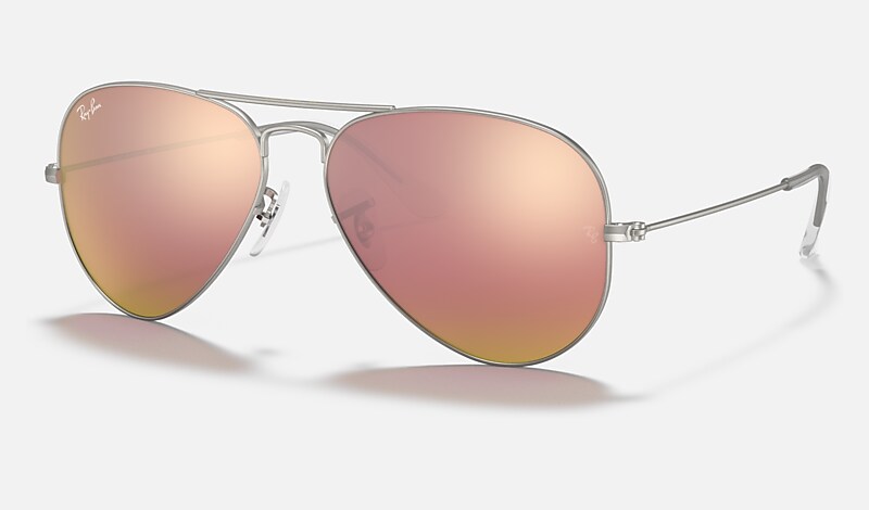 Ray ban 3025 silver sales mirror