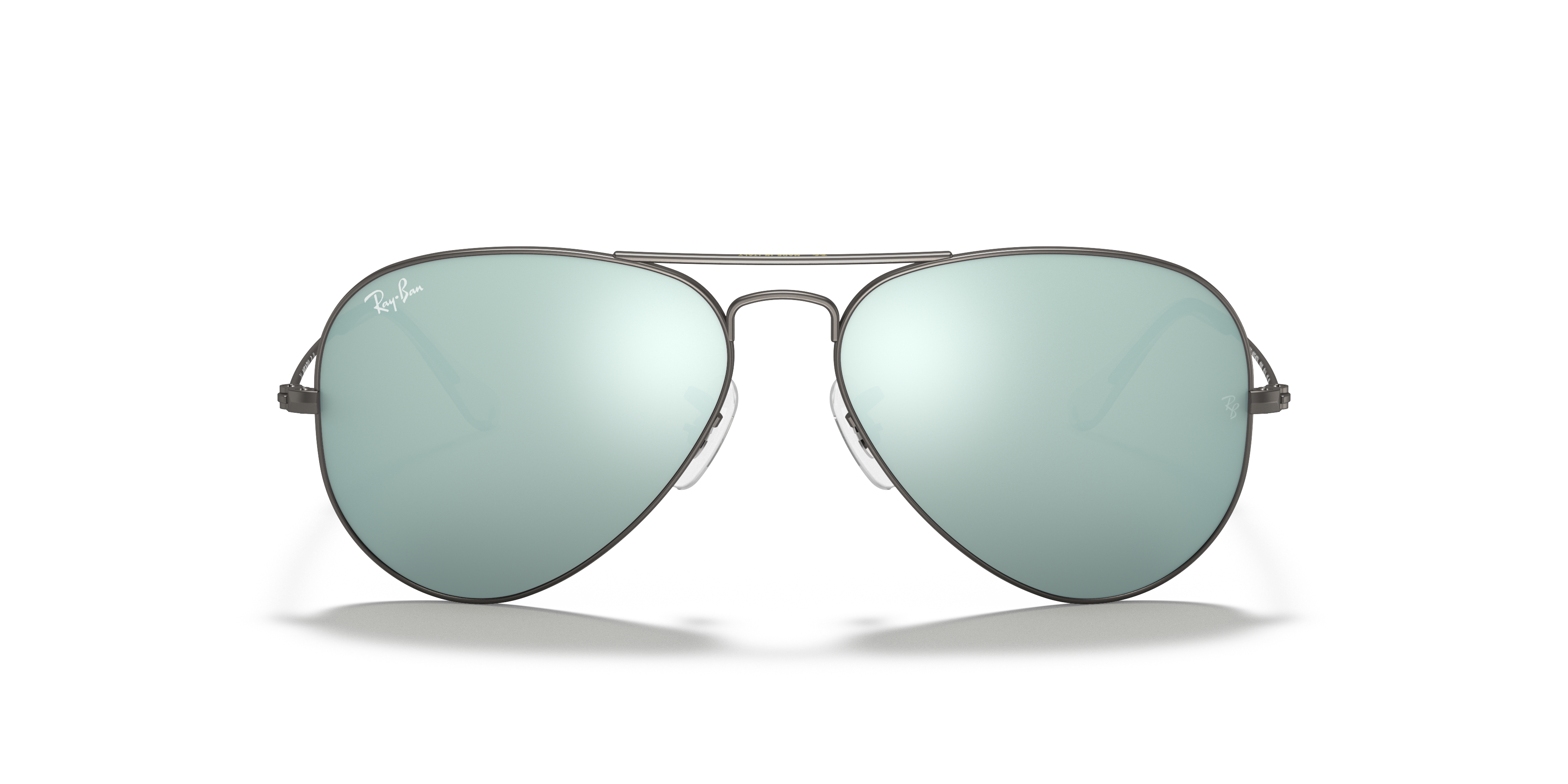 ray ban aviator silver flash