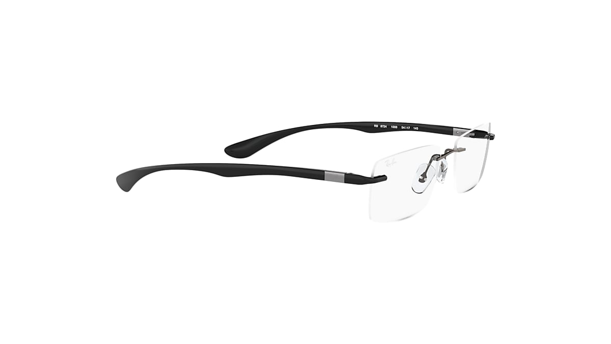 RB8724 OPTICS Eyeglasses with Gunmetal Frame - RB8724 | Ray RB8724 OPTICS Eyeglasses with Gunmetal Frame - RB8724 | Ray