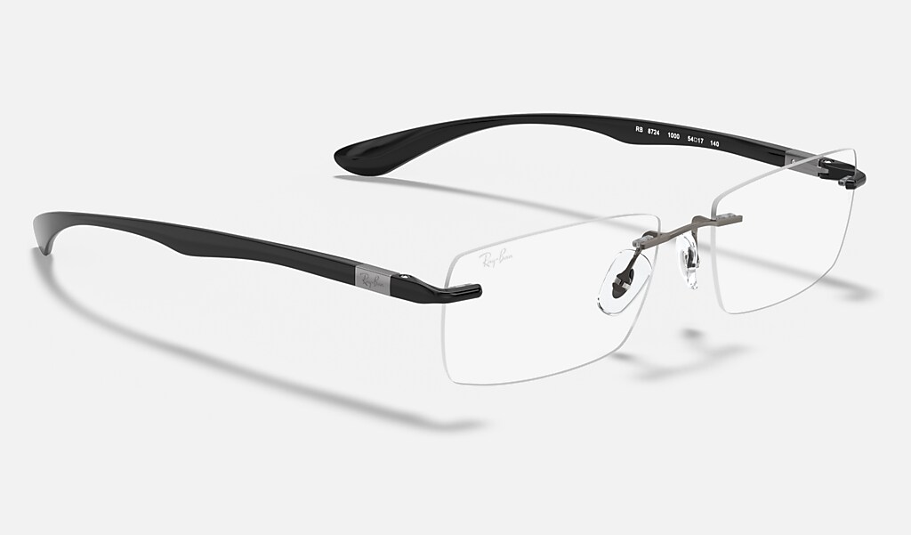 gastheer Boekwinkel Luchtvaartmaatschappijen Rb8724 Optics Eyeglasses with Gunmetal Frame | Ray-Ban®