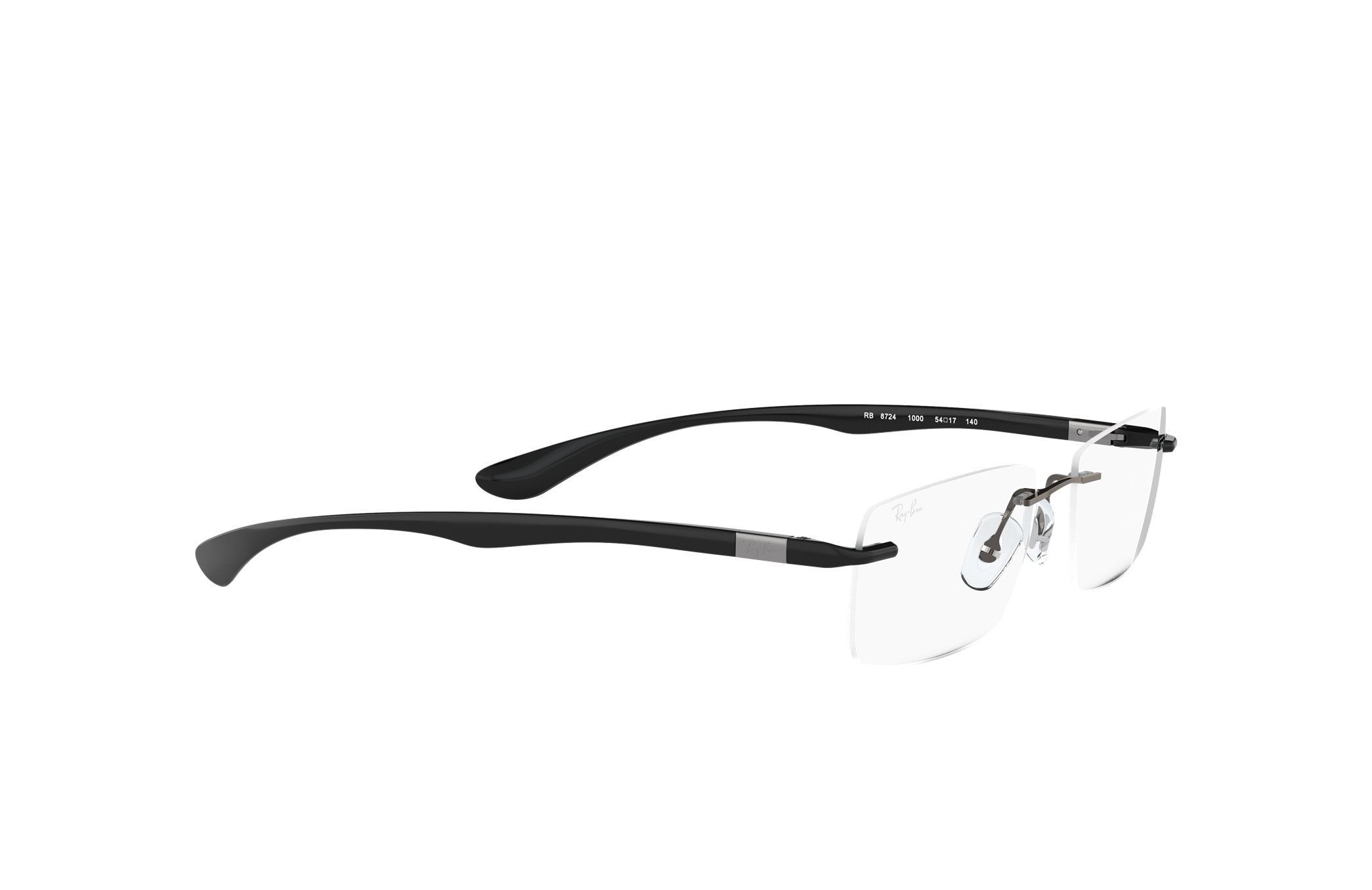 Rb8724 Eyeglasses with Gunmetal Frame 