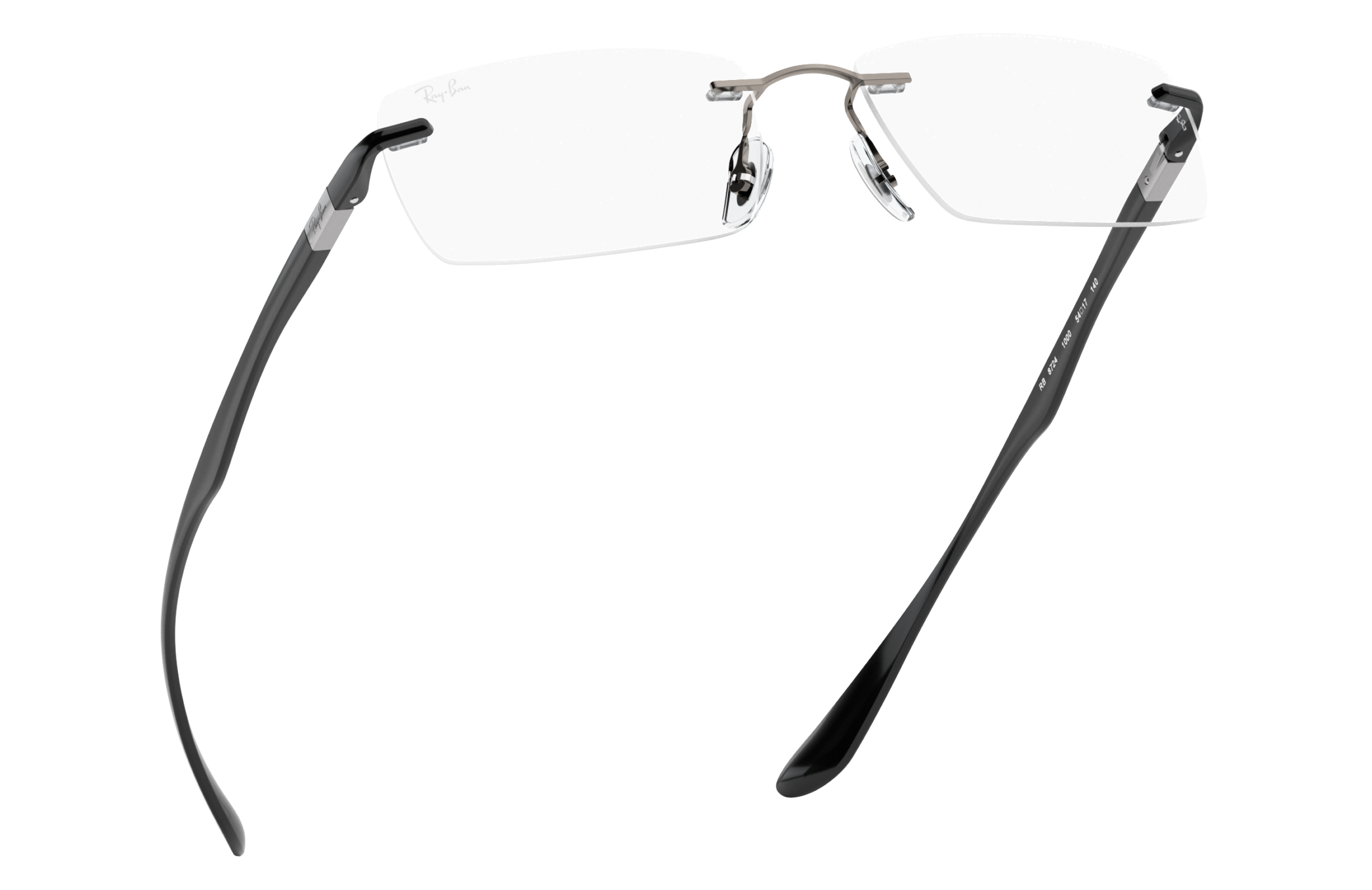 Rb8724 Eyeglasses with Gunmetal Frame 