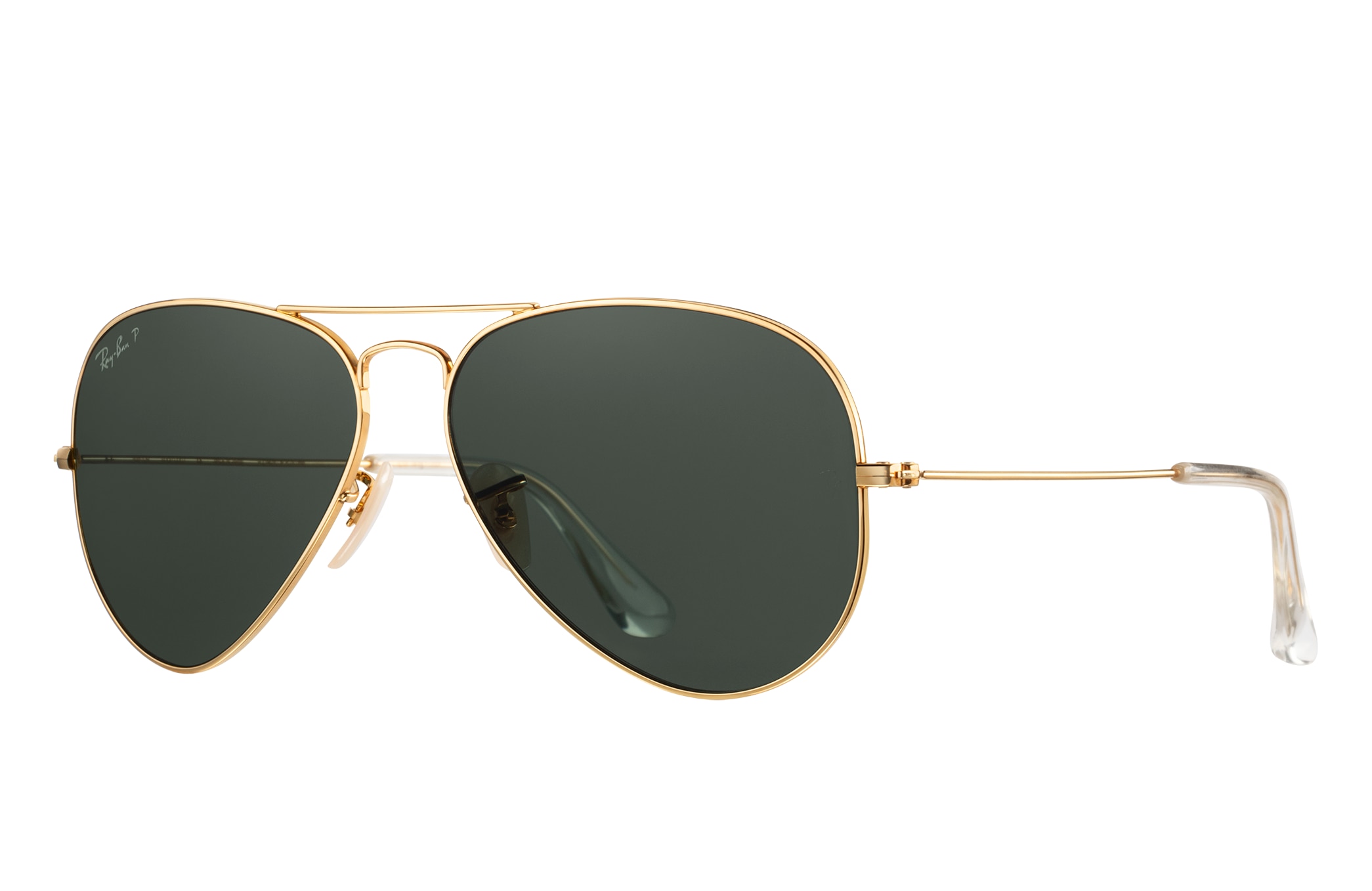 gold rim ray ban sunglasses